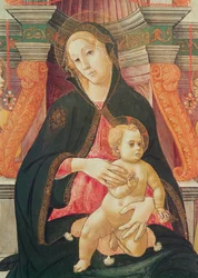 Detalhe da Virgem e Criança